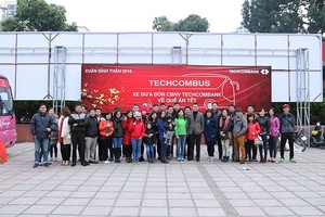 Chuyến xe yêu thương được Techcombank thực hiện từ năm 2015