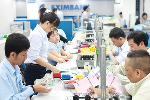 Do phải trích lập dự phòng 935 tỷ đồng, Eximbank báo lỗ 588 tỷ đồng trong quý IV/2015 và lỗ lũy kế cả năm 26 tỷ đồng 