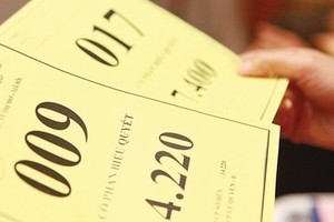 Mùa ĐHCĐ năm nay, nhiều DN sẽ phải thông qua việc sửa đổi Điều lệ DN để phù hợp với Luật Doanh nghiệp 2014