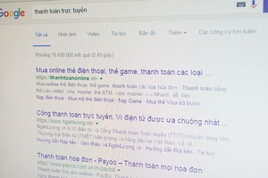 Dù thúc đẩy hình thức giao dịch trực tuyến nhưng thói quen thanh toán online của khách hàng chưa cao