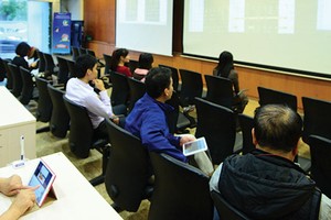 Theo dự thảo Nghị định, diện tích sàn giao dịch tại trụ sở chính tối thiểu 100 m2
