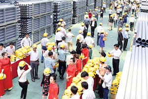 HSG khánh thành Nhà máy Ống nhựa Hoa Sen Bình Định