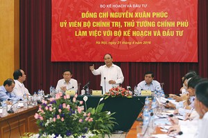 Thủ tướng nhấn mạnh, Bộ KH&ĐT phải có tư duy đổi mới, “phải là đường dây nóng về kinh tế”