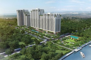 Phối cảnh tổng thể Dự án Opal Riverside