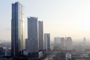 Sau nhiều đồn đoán, cuối cùng Keangnam  andmark 72 Hà Nội đã về tay một doanh nghiệp Hàn Quốc khác là CTCK Mirae Asset. Ảnh: Dũng Minh.