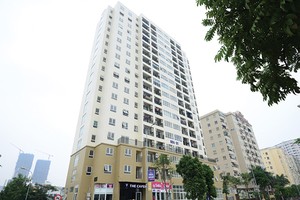 Tòa chung cư N04B1 tại Khu đô thị Dịch Vọng của Lideco được bàn giao cho khách hàng sớm 9 tháng so với hợp đồng đã ký