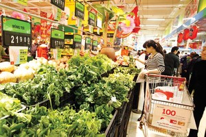 Các mặt hàng của doanh nghiệp Việt vào Big C bị tăng chiết khấu một cách vô lý. Ảnh: Đức Thanh