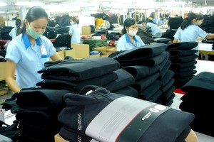 Trong tháng 5 năm 2016, xuất khẩu dệt may đạt 1,7 tỷ USD.