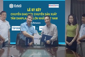 DAG sản xuất tấm nhựa Danpla khổ lớn nhất thị trường