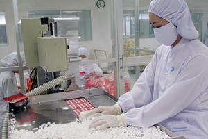 Nhờ sự dẫn dắt của các mã lớn như DHG, TRA, IMP, nhóm cổ phiếu ngành dược đã có diễn biến tăng giá tích cực
