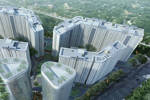 Phối cảnh dự án Xuân Mai Sparks Tower