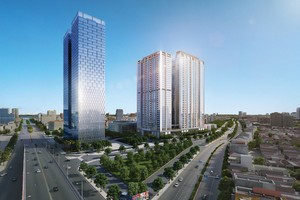 Phối cảnh tổng thể Vinhomes Metropolis