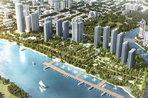 Phối cảnh tổng thể Dự án Vinhomes Golden River – Khu đô thị sinh thái ven sông duy nhất ở quận 1, TP. HCM