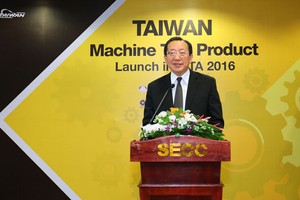 Ông Da-Wei Hsu, Phó Cục Trưởng Cục Thương mại Bộ Kinh tế Đài Loan phát biểu tại hội thảo