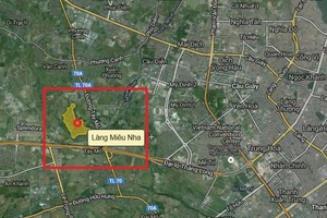Hà Nội: Duyệt quy hoạch 1/500 khu vực Miêu Nha (Nam Từ Liêm) 