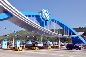 Trạm thu phí Đại Yên do Công ty Cổ phần Phát triển Đại Dương quản lý, khai thác. Ảnh: Internet