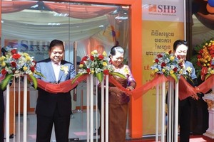 SHB khai trương ngân hàng 100% vốn tại Campuchia