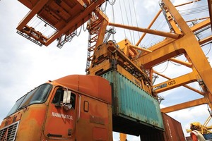 Có một sự cải thiện đáng kể khi khu vực trong nước đã đạt được mức tăng trưởng xuất khẩu 5%. Ảnh: Đ.T