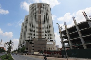 Dự án của các doanh nghiệp yếu năng lực thường bị đắp chiếu trong thời gian dài. ảnh: Đức Thanh