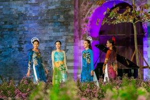 Những hình ảnh ấn tượng tại đêm Festival áo dài Hà Nội