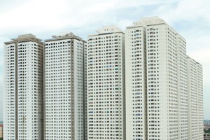 Các dự án chung cư có mức giá dưới 15 triệu đồng/m2 như khu HH thuộc Khu đô thị Linh Đàm hiện gần như không còn. ảnh: Dũng Minh 