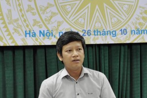 Ông Phạm Văn Trường, Vụ trưởng Vụ Tài chính hành chính sự nghiệp (Bộ Tài chính)