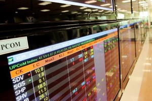 UPCoM sắp cán ngưỡng 400 DN lên sàn