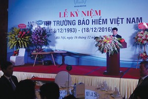Ngành bảo hiểm đã có một năm 2016 thành công, với mức tăng trưởng doanh thu phí bảo hiểm đạt 22,74%