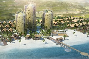 Phối cảnh dự án Khu nghỉ dưỡng Địa Trung Hải miền Viễn Đông do Dream House làm chủ đầu tư