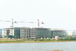 Tập đoàn Mường Thanh công bố tung ra thị trường 3.000 căn hộ giá 11 triệu đồng/m2 tại Khu đô thị Thanh Hà, quận Hà Đông, Hà Nội Ảnh: Dũng Minh 