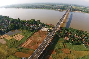 Quy hoạch hai bên sông Hồng theo hướng tạo lập đô thị hiện đại