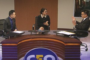 Bà Nguyễn Thị Dung, Chủ tịch Hội đồng Quản trị Nam Hải Group (ngồi giữa) trong vai trò CEO của tình huống này.