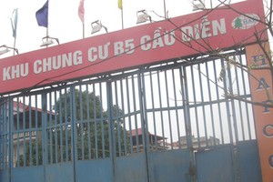 Dự án B5 Cầu Diễn (Hà Nội) là tâm điểm chú ý của dư luận từ nhiều năm nay
