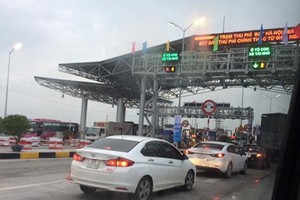 Trạm thu phí Km152 +080, hoàn vốn cho Dự án BOT Hà Nội - Bắc Giang