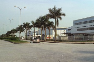 Năm qua, KBC ký được nhiều hợp đồng cho thuê trong Khu công nghiệp Tràng Duệ