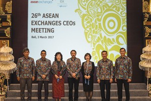 Lãnh đạo các Sở Giao dịch chứng khoán ASEAN họp tại Indonesia ngày 2 - 3/3/2017