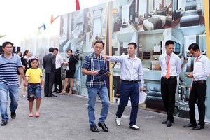 Bất động sản TP.HCM bắt đầu vào “vụ gặt” mới kể từ tháng 3. Ảnh: Lê Toàn