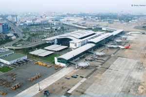 Sân bay Tân Sơn Nhất sẽ sớm được đầu tư nhiều hạng mục nhà ga, sân đỗ để nâng công suất lên 45 triệu hành khách/năm
