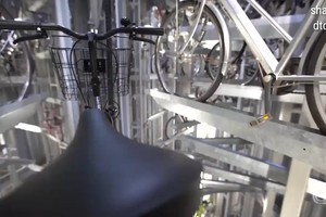 Hầm để xe đạp ngầm miễn phí tại Nhật Bản