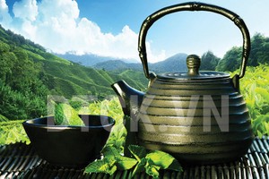 Ly trà ngày cúp điện