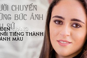 Người chuyển những bức ảnh lịch sử đen trắng nổi tiếng thành ảnh màu