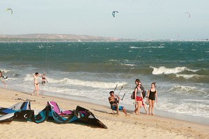 Ngành du lịch Bình Thuận có tốc độ phát triển rất tốt trong những năm gần đây... 