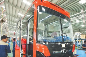 Nhà máy của Công ty cổ phần Ô tô Trường Hải tại Quảng Nam. Ảnh: Đức Thanh