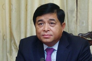 Bộ trưởng Bộ Kế hoạch và Đầu tư Nguyễn Chí Dũng.