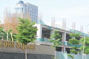 Dự án Golden Square đang được hồi sinh khi chủ đầu tư điều chỉnh thiết kế và sẽ triển khai thời gian tới. Ảnh: Hà Minh
