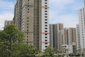 Dù nhu cầu rất lớn, nhưng rất ít doanh nghiệp tham gia vào phát triển nhà ở xã hội vì lợi nhuận thấp và thủ tục phức tạp. Ảnh: Gia Huy