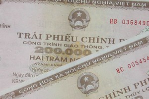 Tính đến hết tháng 5/2017, khối lượng trái phiếu chính phủ phát hành trên thị trường sơ cấp là hơn 103.396 tỷ đồng, bằng 53,2% kế hoạch