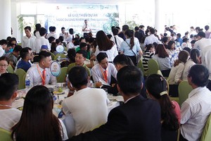 Lễ mở bán dự án Ngọc Dương Riverside thu hút rất đông nhà đầu tư quan tâm