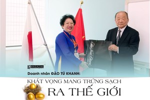 Doanh nhân Đào Tú Khanh và khát vọng mang trứng sạch ra thế giới