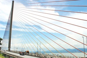 Cầu Bãi Cháy, sự đột phá thành công trong phát triển hạ tầng giao thông của Quảng Ninh. Ảnh: Thanh Tân